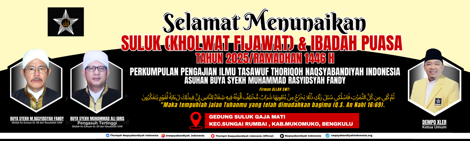 SPANDUK SULUK 2025